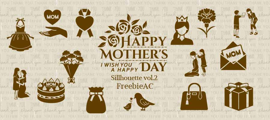 Mother's Day Silhouette vol.2